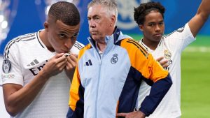 HLV Ancelotti khá đau đầu khi có thêm 2 tiền đạo là Mbappe và Endrick