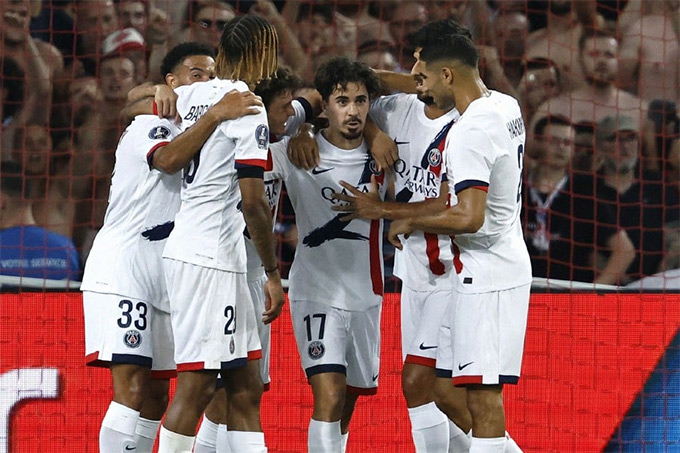 Các cầu thủ PSG đang thăng hoa tại Ligue 1